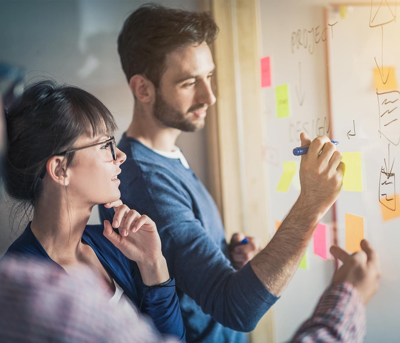 Des achats compétitifs Collègues au travail